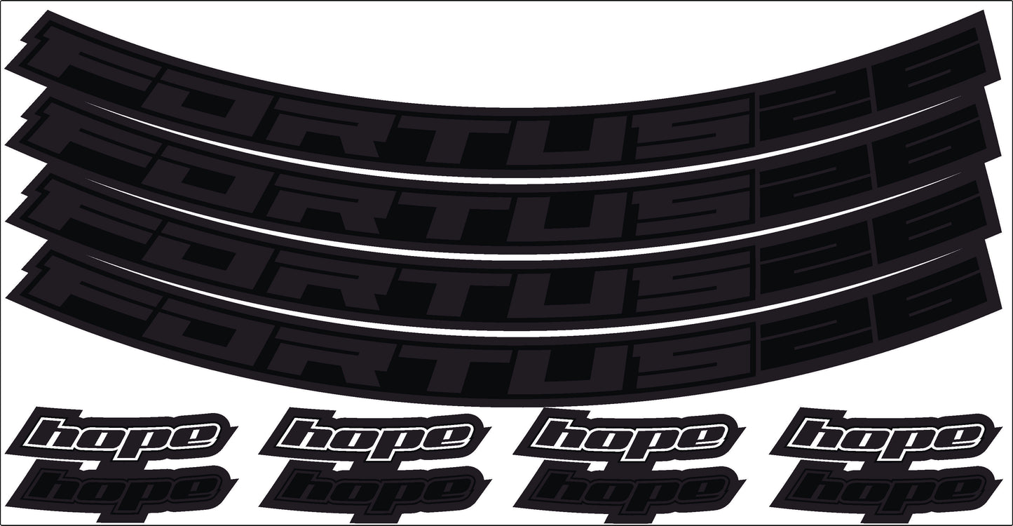 Hope Fortus 26 27.5 Decals