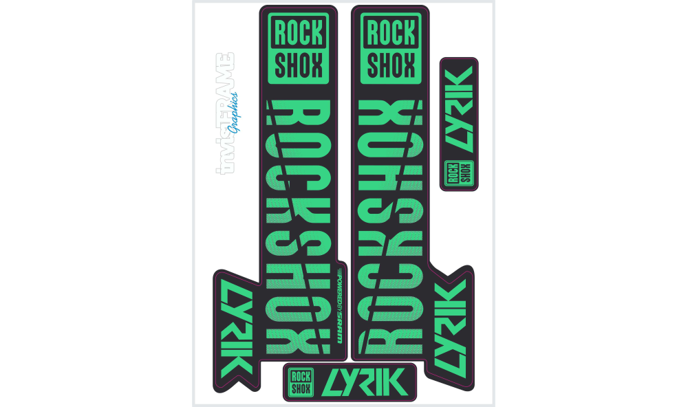 Rock Shox LYRIK 2018 decals