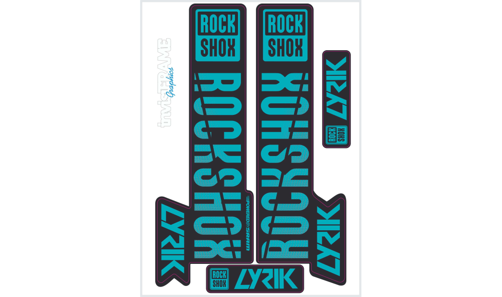 Rock Shox LYRIK 2018 decals