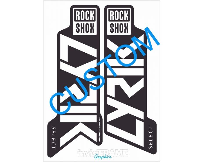 Rock Shox LYRIK SELECT 2020 Decals