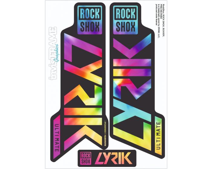 Rock Shox LYRIK ULTIMATE Decals 2020