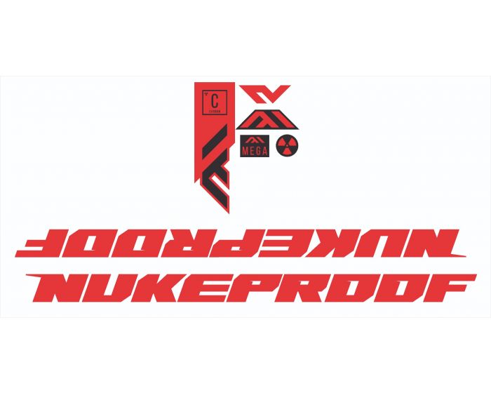 Nukeproof Mega Carbon 2021 Decals