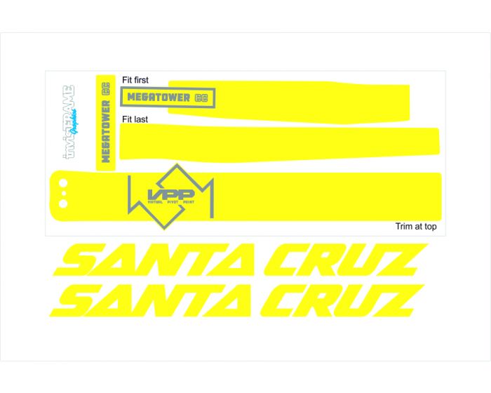 Santa Cruz Megatower CC 2019 Decals