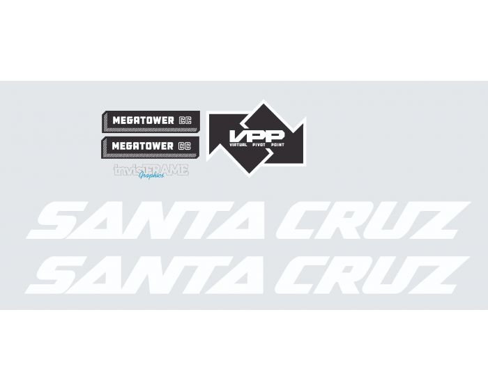 Santa Cruz Megatower CC 2021 Decals