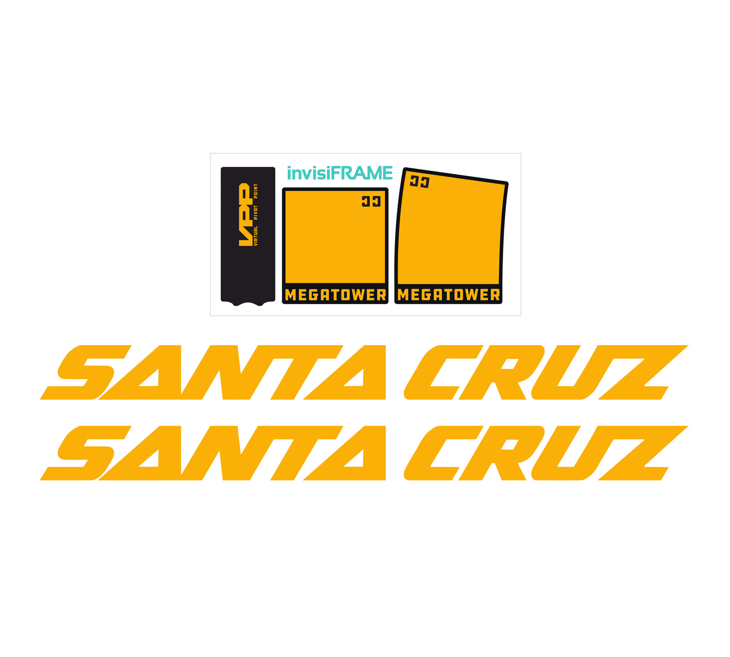 Santa Cruz Megatower cc 2025 Decals