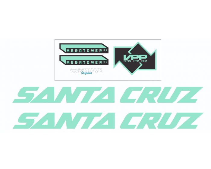 Santa Cruz Megatower CC 2022 Decals