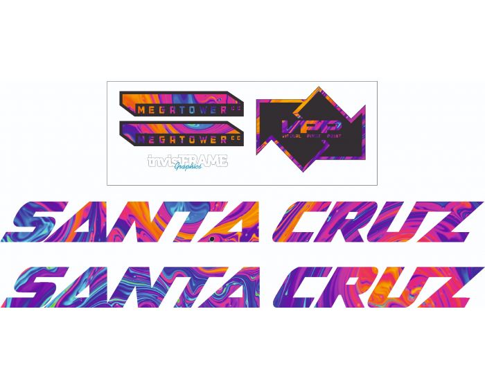 Santa Cruz Megatower CC 2022 Decals