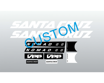 Santa Cruz Nomad CC 2018 Decals