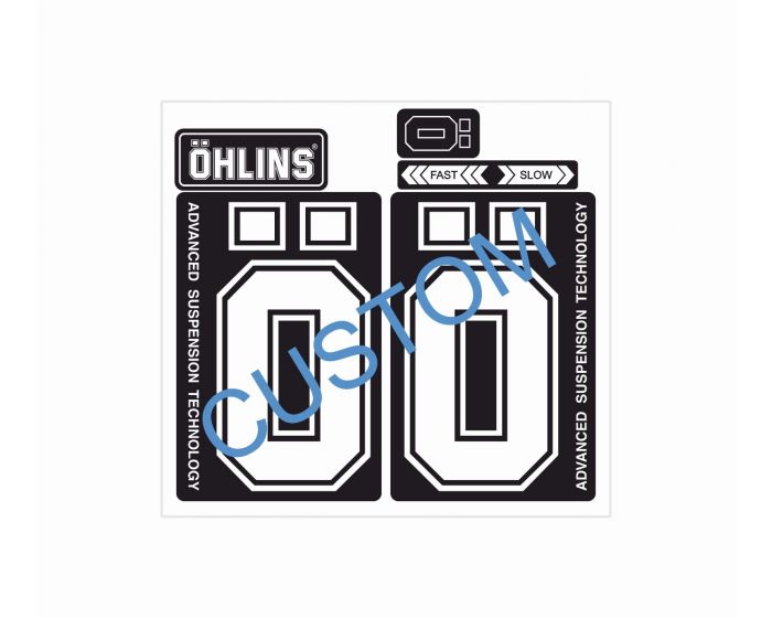 Ohlins M2 Fork Decals 2019/20/21