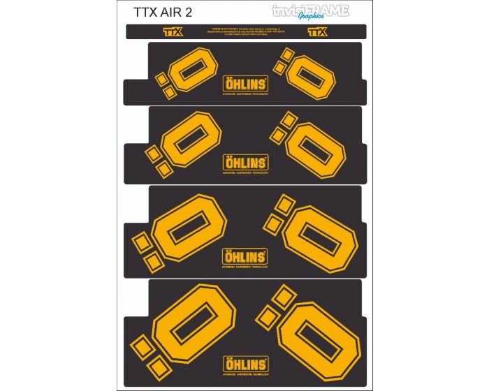 Ohlins TTX Air 2 Decal Pack