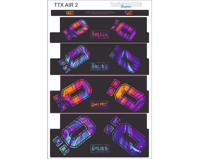 Ohlins TTX Air 2 Decal Pack