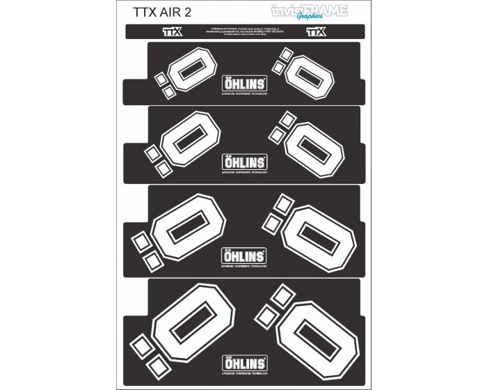 Ohlins TTX Air 2 Decal Pack