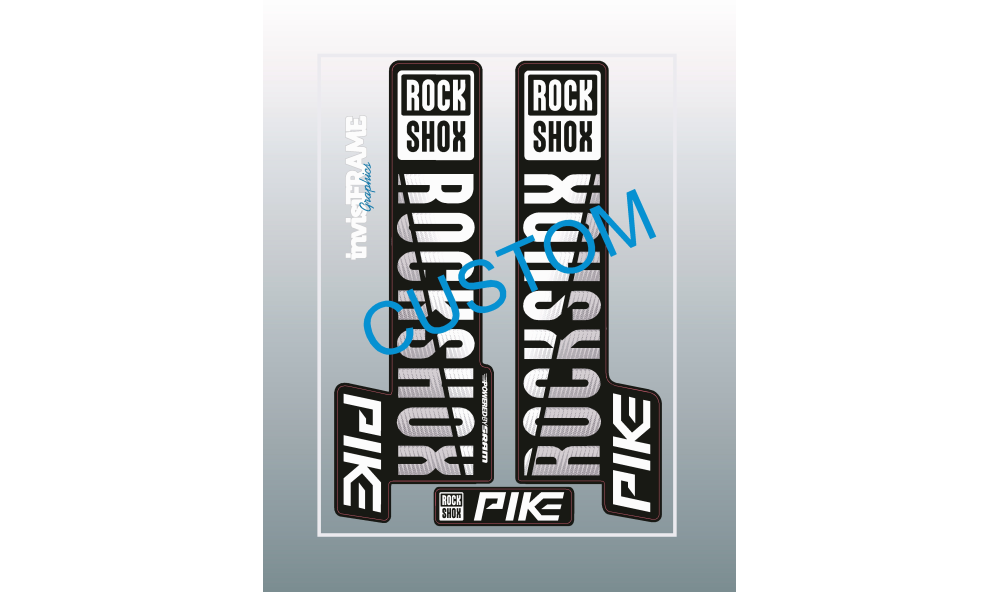 Rock Shox PIKE 2018 Decals