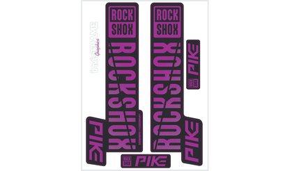 Rock Shox PIKE 2018 Decals