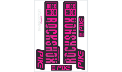 Rock Shox PIKE 2018 Decals