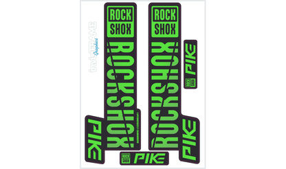 Rock Shox PIKE 2018 Decals