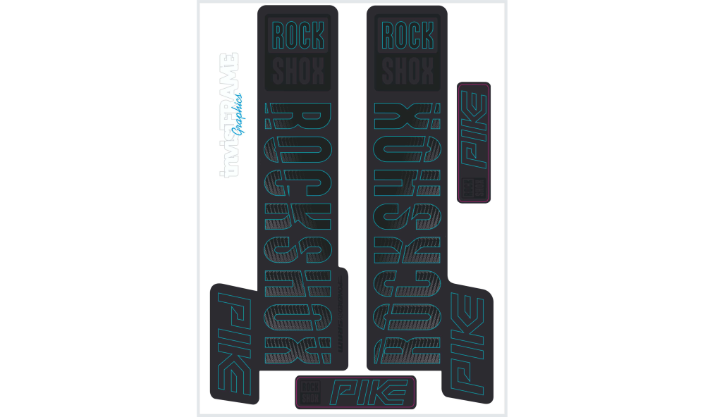 Rock Shox PIKE 2018 Decals