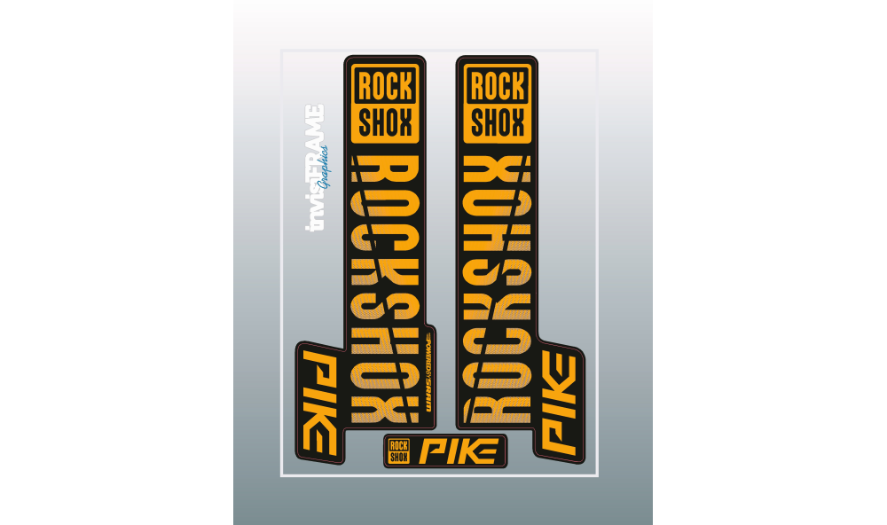 Rock Shox PIKE 2018 Decals