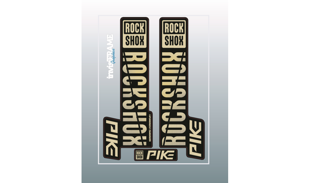 Rock Shox PIKE 2018 Decals