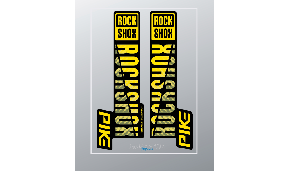 Rock Shox PIKE 2018 Decals