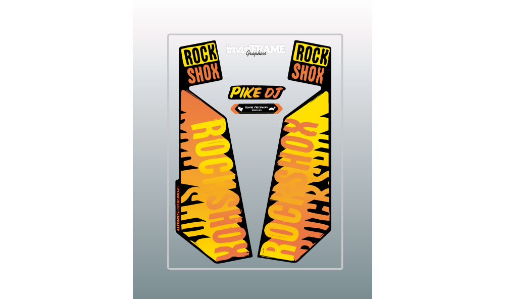 Rock Shox PIKE DJ 2017 Decals