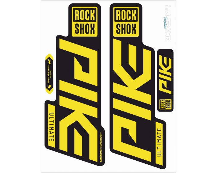 Rock Shox PIKE ULTIMATE 2021 Decals