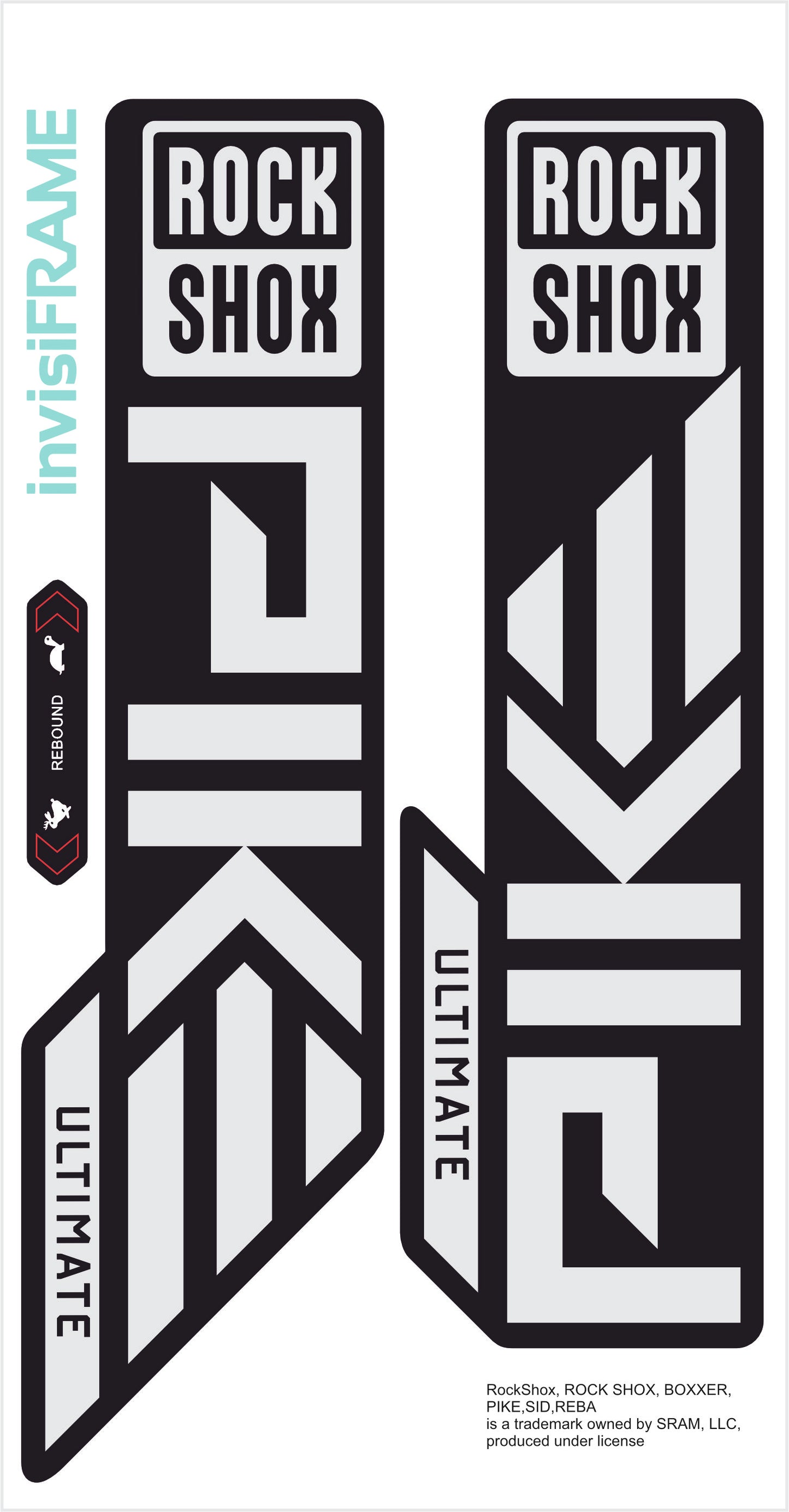 Rock Shox PIKE ULTIMATE 2023 Decals