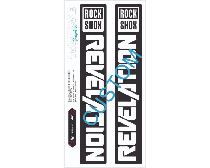 Rock Shox REVELATION 2021 Decals