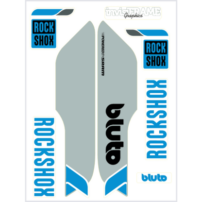 Rock Shox BLUTO Decals