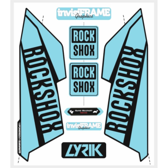 Rock Shox LYRIK 2016 Decals