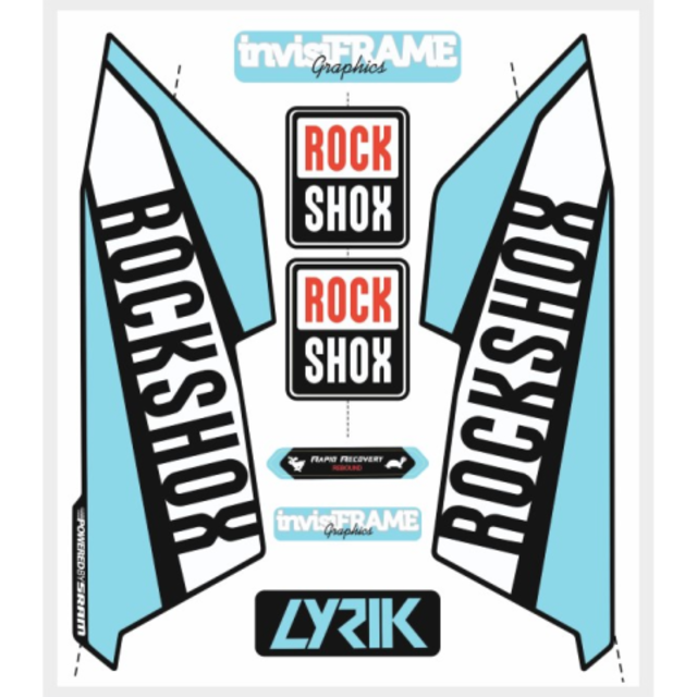 Rock Shox LYRIK 2016 Decals