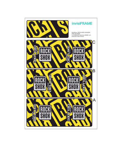 Rock Shox Super Deluxe Select Decals 2025