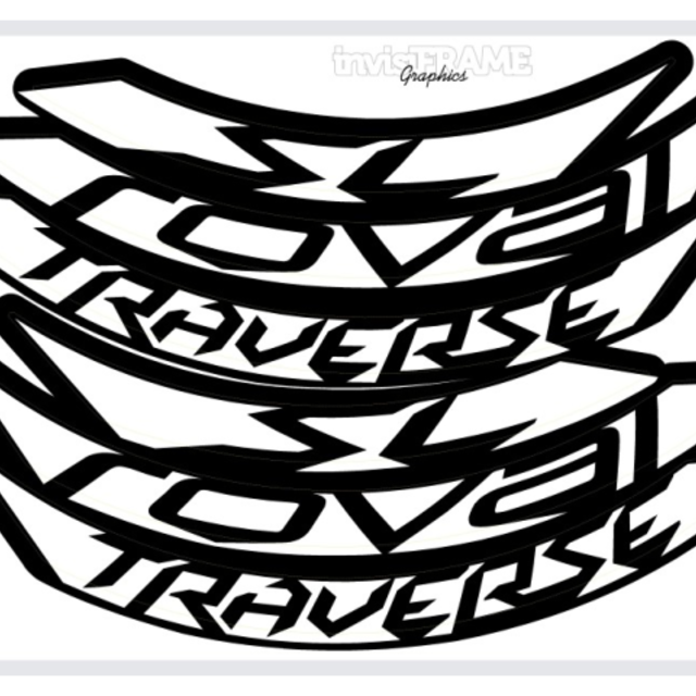 Specialized Roval Traverse SL 650b Carbon 12x Decals