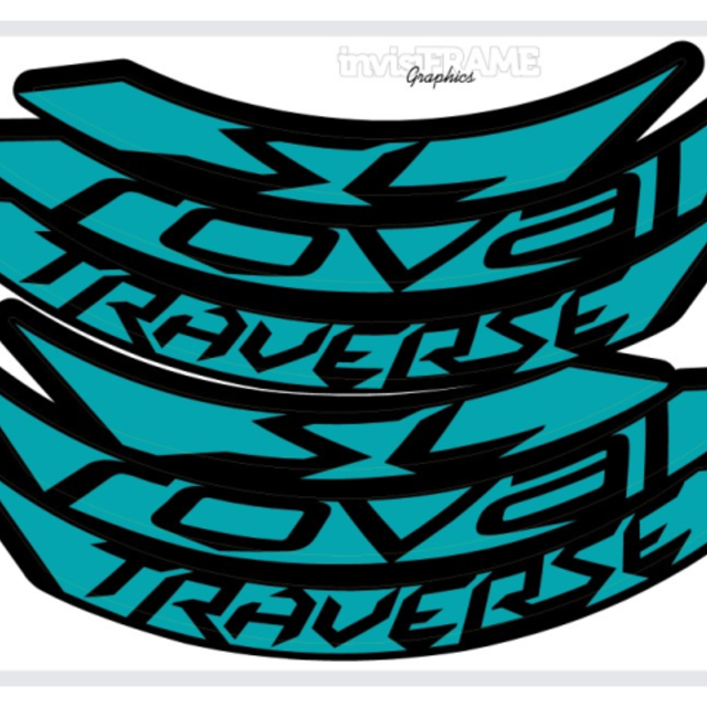 Specialized Roval Traverse SL 650b Carbon 12x Decals