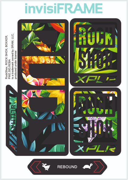 Rock Shox Rudy Ultimate 2023 Decals