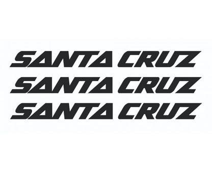 Santa Cruz Downtube standard Decals