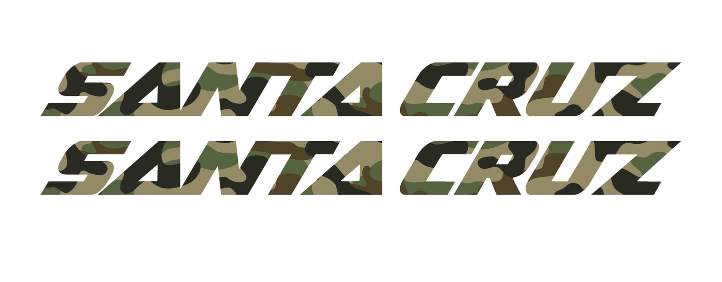 Santa Cruz Bullit 2021 Decals - Downtube ONLY