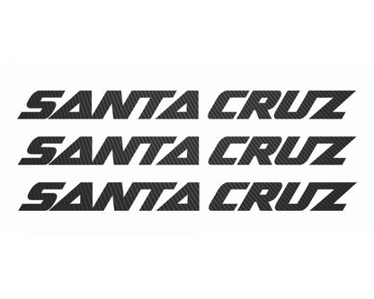 Santa Cruz Downtube standard Decals