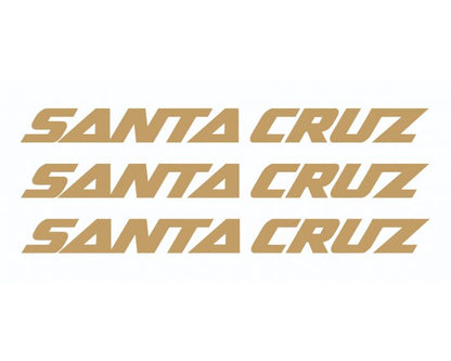 Santa Cruz Downtube standard Decals