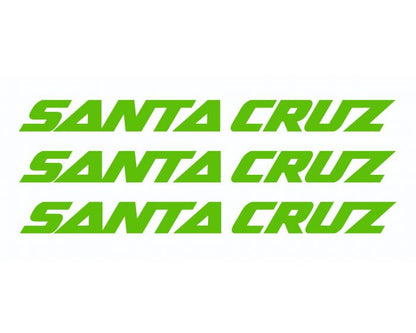 Santa Cruz Downtube standard Decals