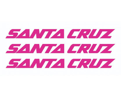 Santa Cruz Downtube standard Decals