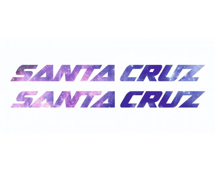 Santa Cruz Downtube 2016 to 2022 Decals