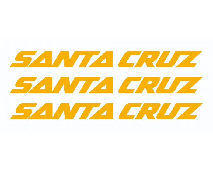 Santa Cruz Downtube 2016 to 2022 Decals