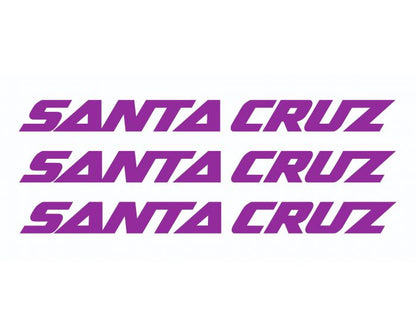 Santa Cruz Downtube standard Decals