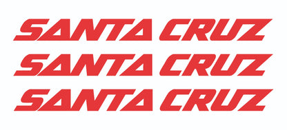 Santa Cruz Downtube standard Decals