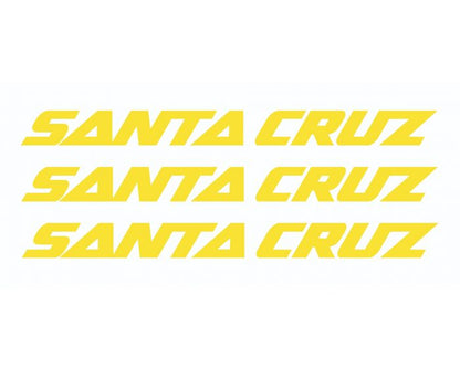 Santa Cruz Downtube standard Decals