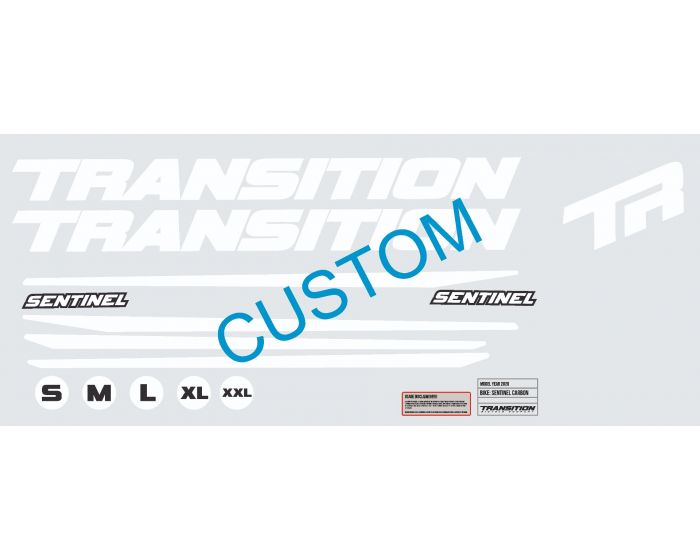 Transition Sentinel Carbon 2020 Decals