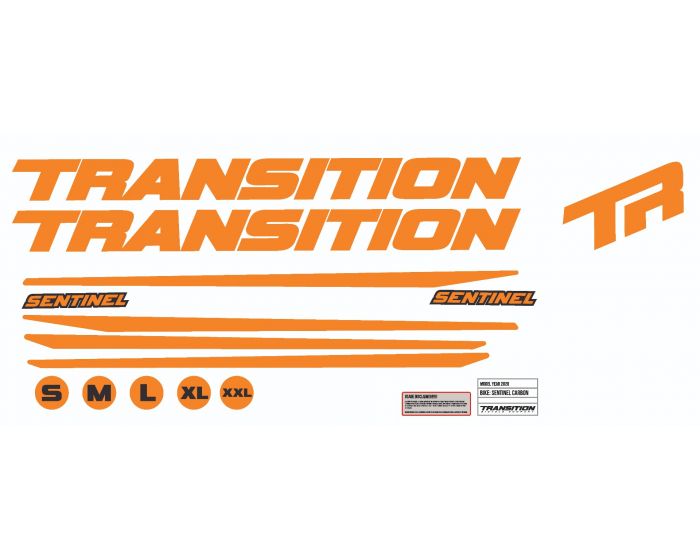 Transition Sentinel Carbon 2020 Decals