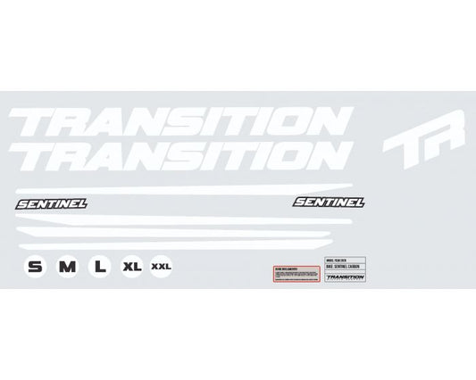 Transition Sentinel Carbon 2020 Decals