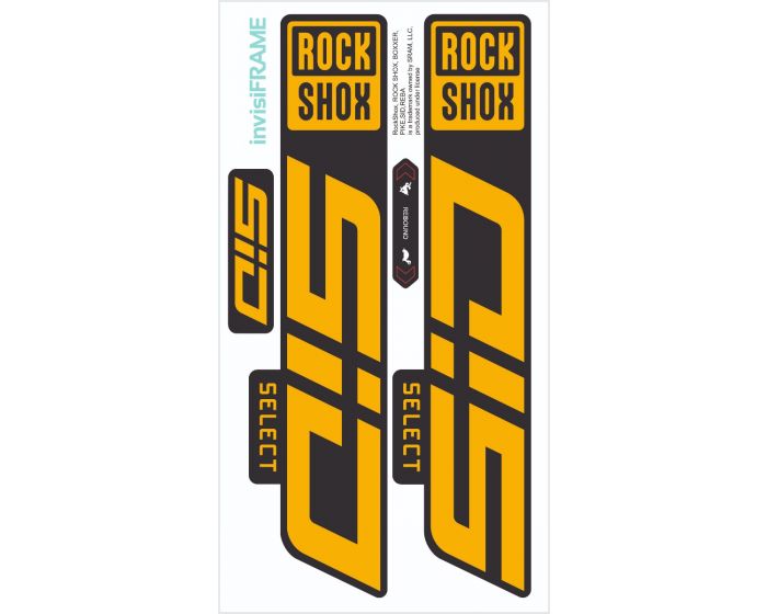 Rock Shox SID Select 2023 Decals